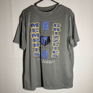 NBA Memphis Grizzlies Gray Short Sleeve Tee